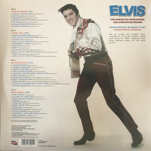 Elvis Presley - The Complete '50s Movie Masters & Alternate Recordings: Limited 2LP