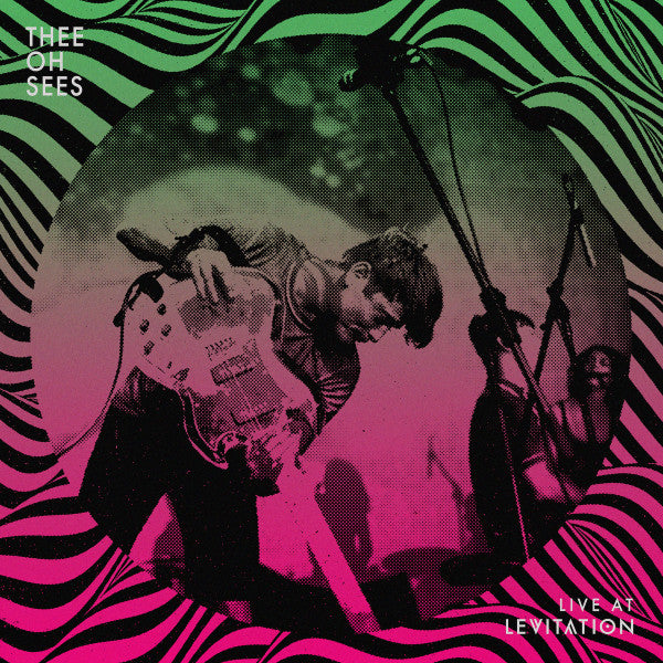 Thee Oh Sees - Live At Levitation - Neon Pink & Green Half & Half Vinyl