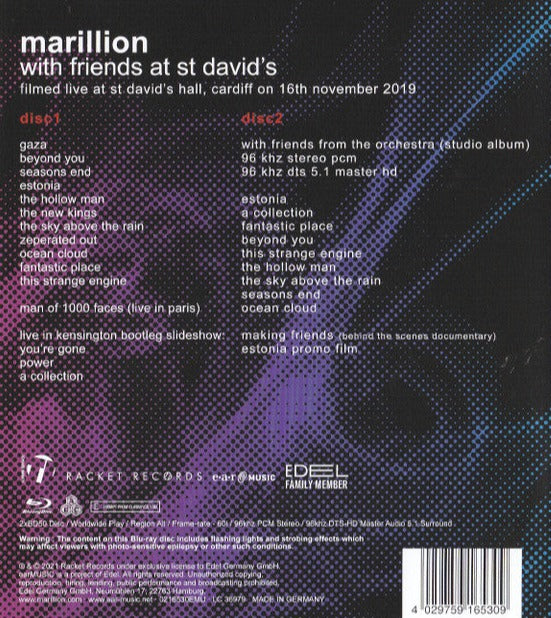 Marillion - With Friends At St David's : Blu-ray