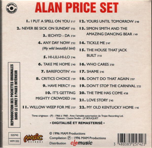 The Alan Price Set - French 60's EP & SP Collection (CD, Comp, RM)