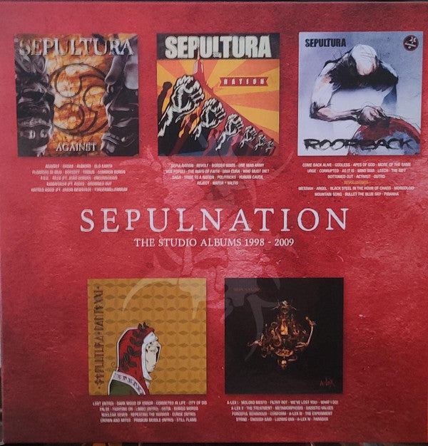 Sepultura - Sepulnation: The Studio Albums 1998-2009 - 5LP Box Set