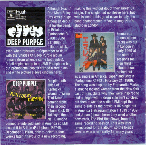 Deep Purple - Singles & E.P. Anthology '68 - '80 (2xCD, Comp, Mono, RM)