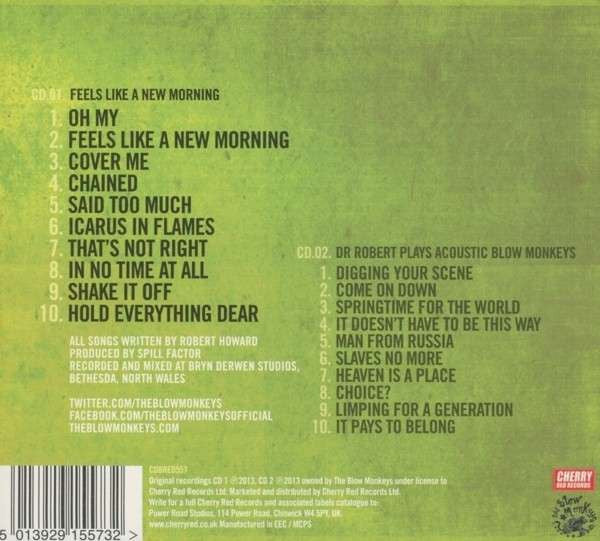 The Blow Monkeys - Feels Like A New Morning - 2CD
