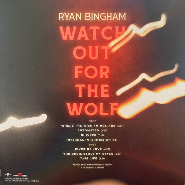 Ryan Bingham - Watch Out For The Wolf (12", EP, Ora)