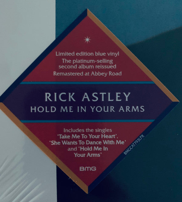 Rick Astley - Hold Me In Your Arms - Limited Remastered Blue Vinyl