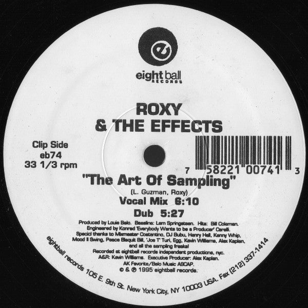 Roxy & The Effects - The Art Of Sampling (12")