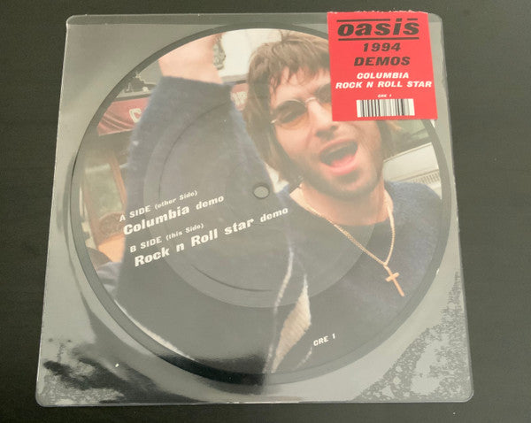 Oasis - 1994 Demos - Unofficial, Limited, Numbered 7" Picture Disc
