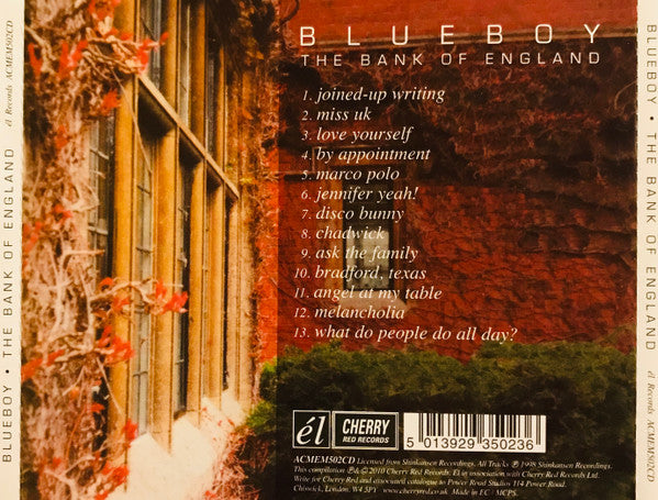 Blueboy - The Bank Of England - CD