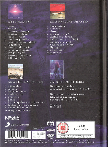 Anathema - Fine Days: 1999 - 2004 - 3CD + DVD