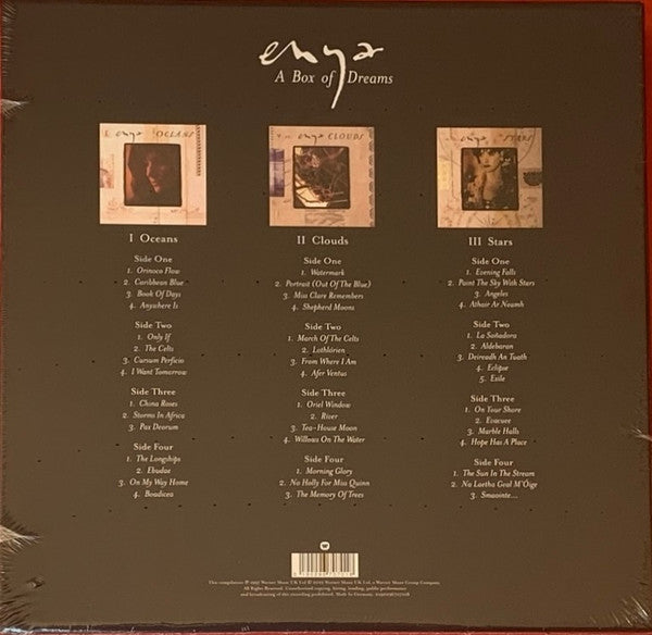 Enya - A Box Of Dreams (6xLP, Comp, RE + Box, Ltd)