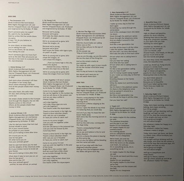 Suede - The Best Of Suede. Beautiful Ones. 1992-2018 : 2LP Clear Vinyl