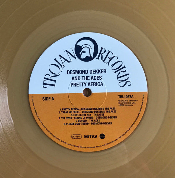 Desmond Dekker And The Aces - Pretty Africa: Limited RSD Gold Translucent Vinyl