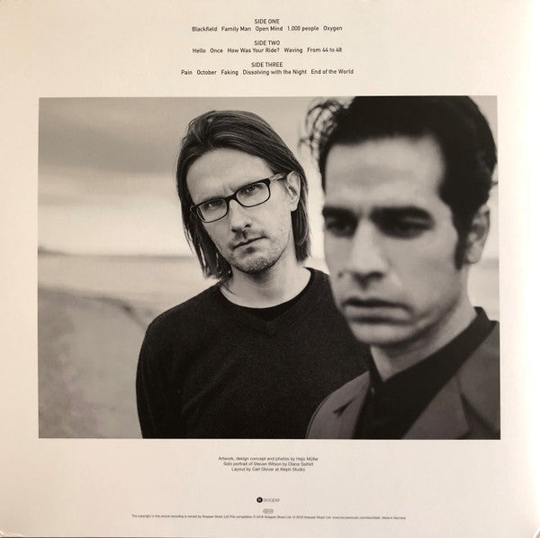 Blackfield - Open Mind: The Best Of Blackfield - Limited 2LP Etched White Vinyl