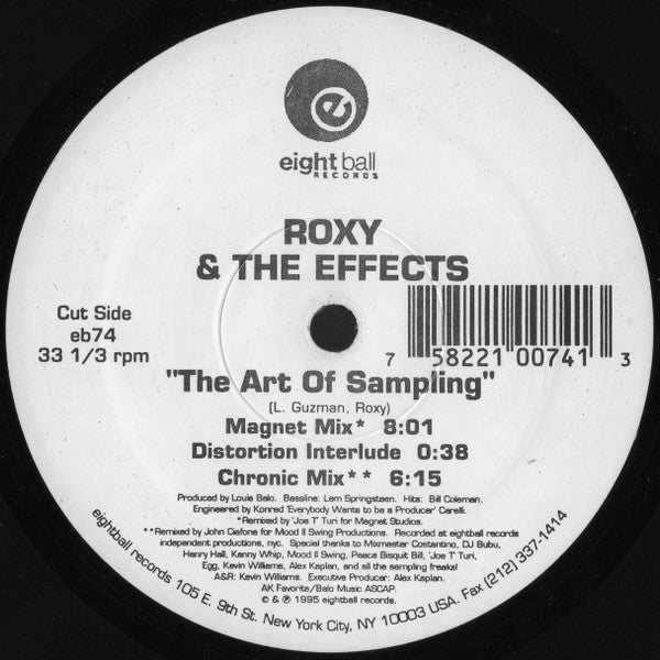 Roxy & The Effects - The Art Of Sampling (12")