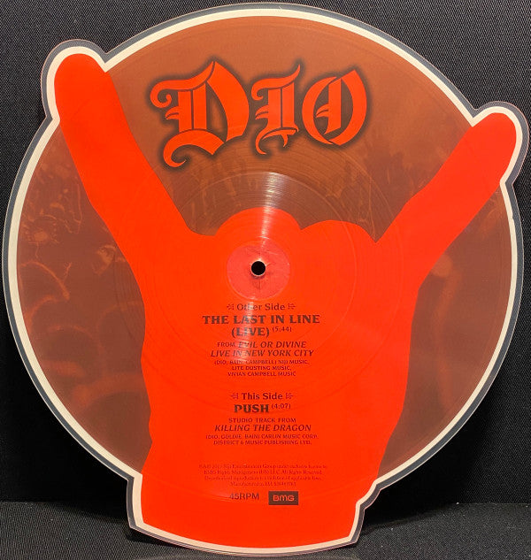 Dio - The Last In Line : Limited Shaped 12" Picture Disc Vinyl