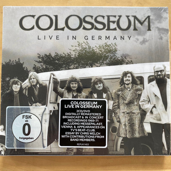 Colosseum - Live In Germany (2xCD, Album, Comp, RM + DVD-V, Mono)