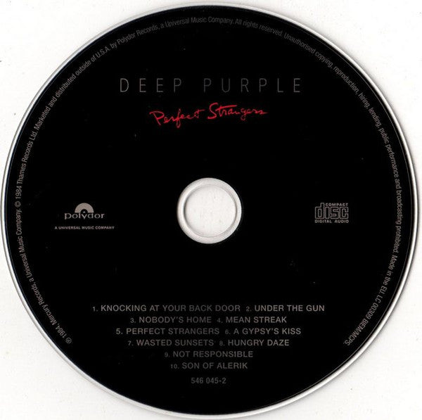 Deep Purple - Perfect Strangers (CD, Album, RE, RM)