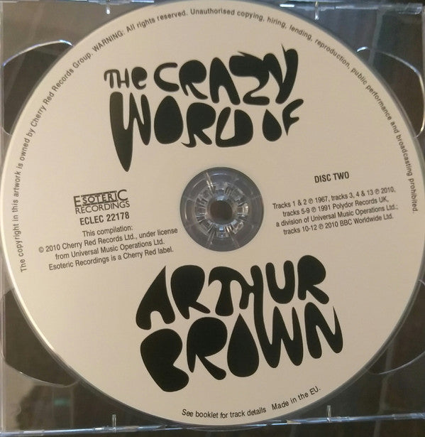 The Crazy World Of Arthur Brown - The Crazy World Of Arthur Brown (CD, Album, RE + CD, Mono + Dlx, RM)