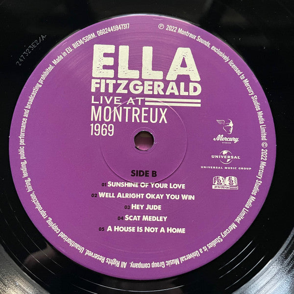 Ella Fitzgerald - Live At Montreux 1969 - Vinyl