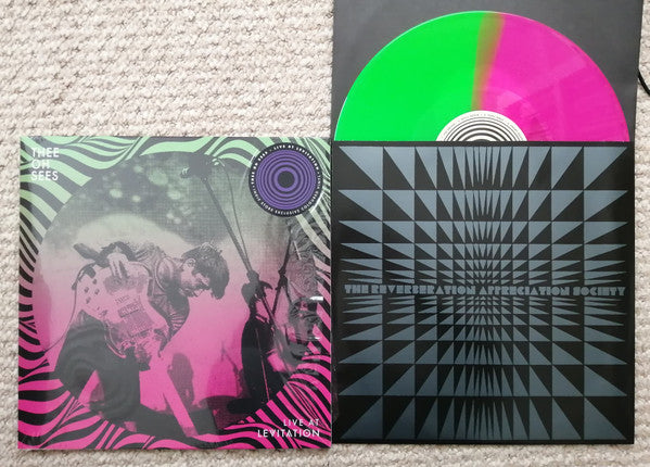 Thee Oh Sees - Live At Levitation - Neon Pink & Green Half & Half Vinyl