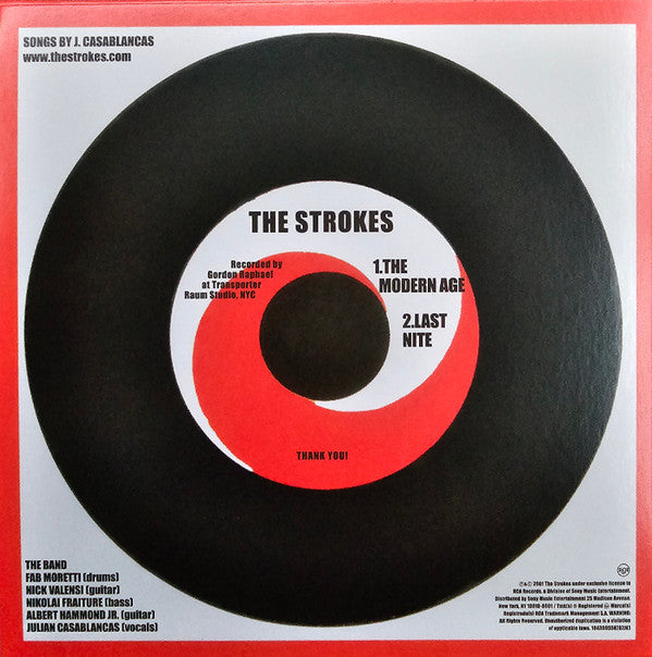 The Strokes - The Singles (06.25.2001-09.06.2006) - Volume 01 (Box, Comp + 7", Single, RE + 7", Single, Ltd, RE +)