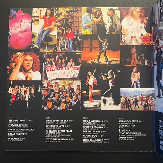 Scorpions - Tokyo Tapes (2xLP, Album, RE, S/Edition, Yel)