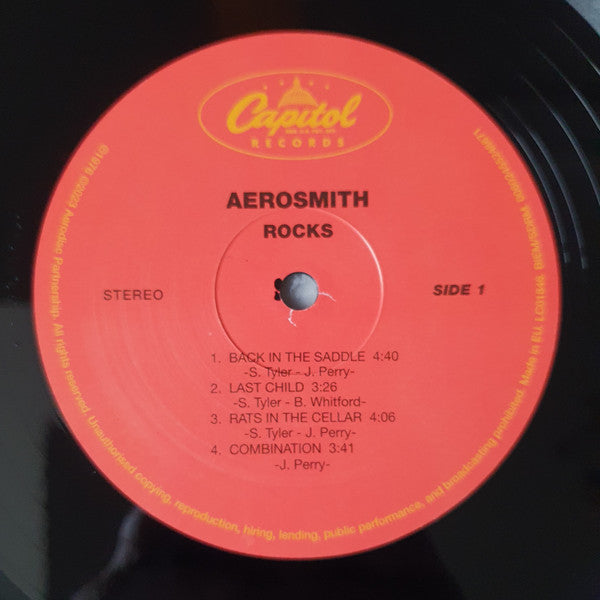 Aerosmith - Rocks  180g Vinyl