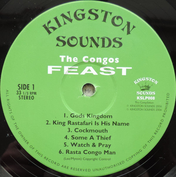 The Congos - Feast (LP)
