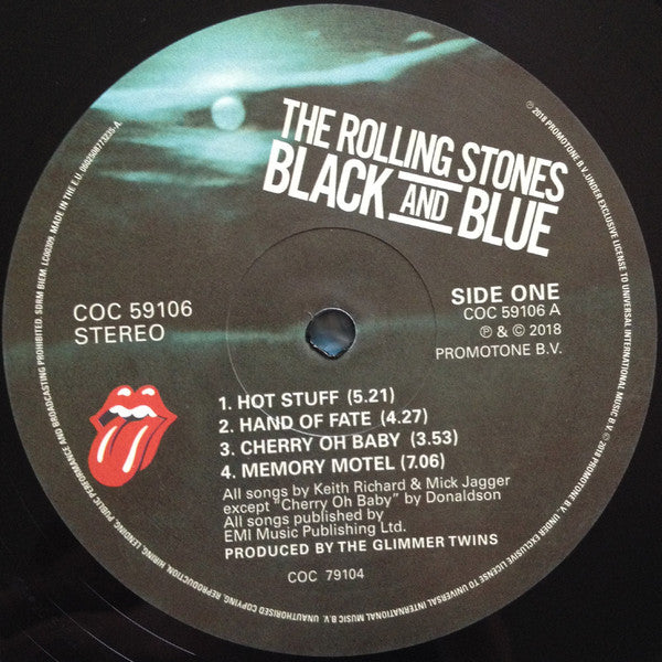 The Rolling Stones - Black And Blue (LP, Album, RE, RM, Gat)