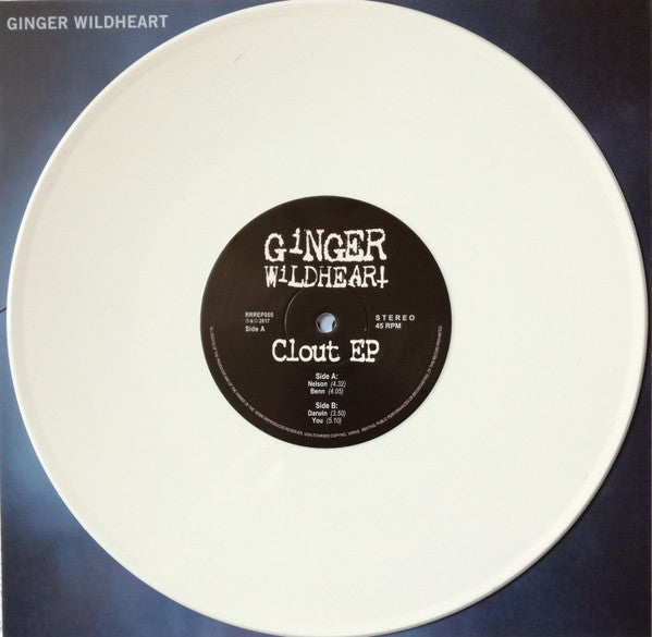 Ginger Wildheart - Clout E.P. - 10", EP, RSD, White Vinyl