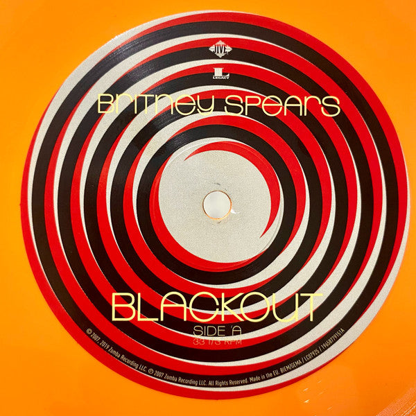 Blackout Britney Spears good Vinyl