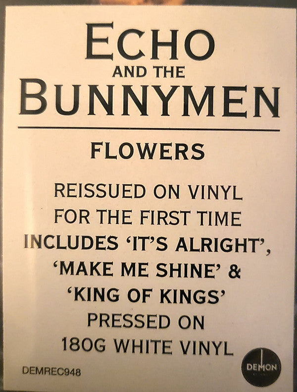 Echo And The Bunnymen - Flowers: Limited White Vinyl