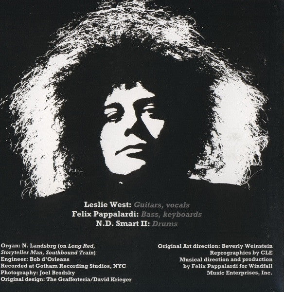 Leslie West - Mountain (CD, Album, RE, RM)