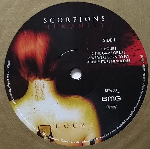 Scorpions - Humanity - Hour I (2xLP, Album, RE, RM, S/Edition, Gol)