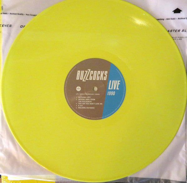 Buzzcocks - Live 1990 & 1992: Limited Grey & Yellow Vinyl