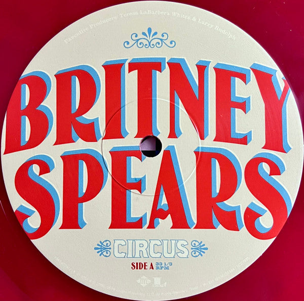 Britney Spears - Circus (LP, Album, Ltd, RE, RP, Red)