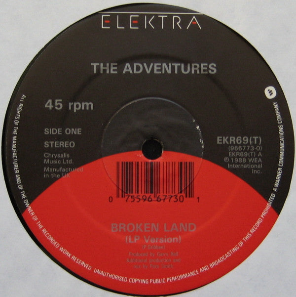 The Adventures - Broken Land (12", Single)