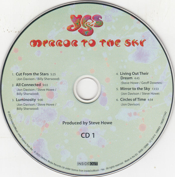 Yes - Mirror To The Sky (2xCD, Album + Blu-ray, Album, Multichannel, Dol + )