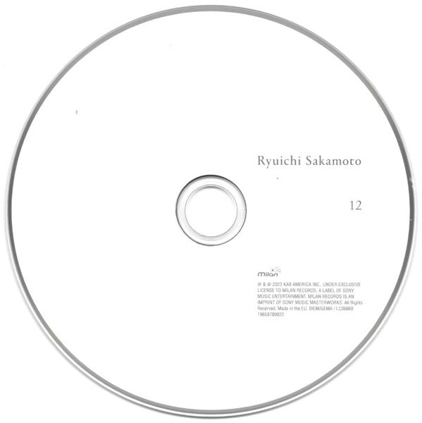 Ryuichi Sakamoto - 12 (CD, Album)