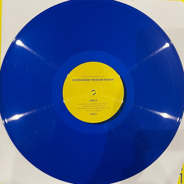 The Slow Readers Club - Knowledge Freedom Power : Limited Blue Vinyl