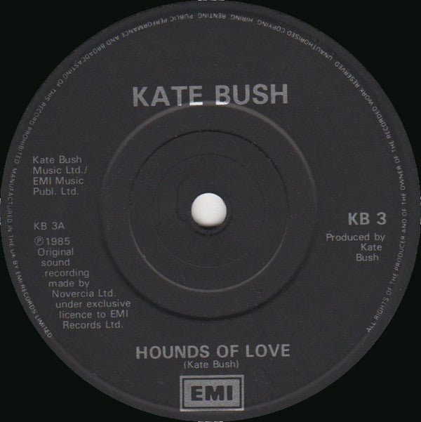 Kate Bush - Hounds Of Love (7", Single)