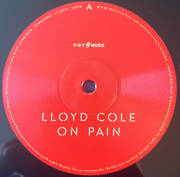 Lloyd Cole - On Pain (LP, Album)