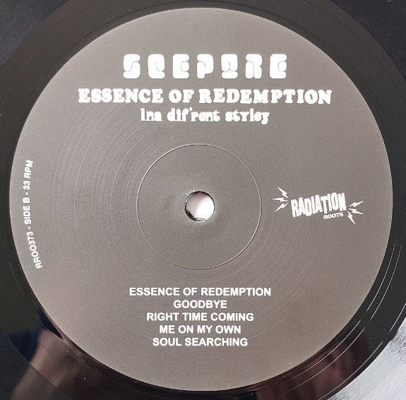 Sceptre - Essence Of Redemption - Ina Dif'rent Styley - Vinyl