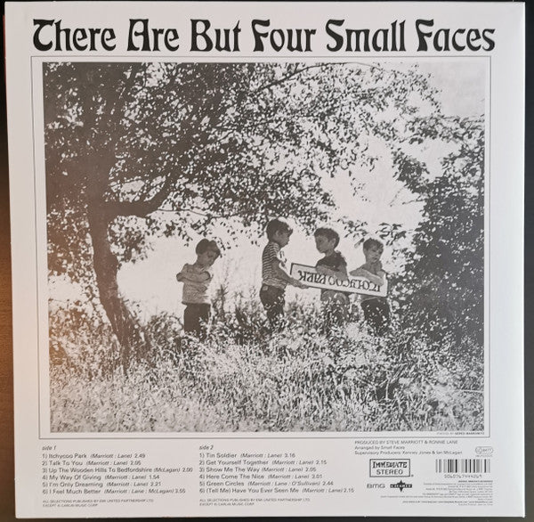 Small Faces - There Are But Four Small Faces (LP, Album, Ltd, RE, Pin)