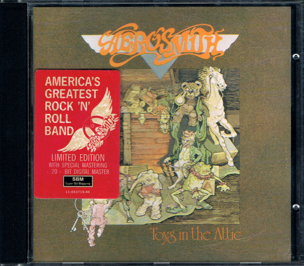 Aerosmith - Toys In The Attic (CD, Album, Ltd, RE, RM)