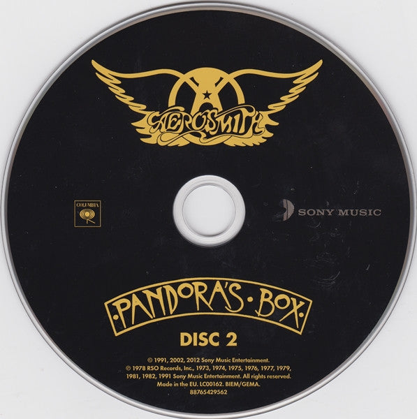 Aerosmith - Pandora's Box (Box, RE + 3xCD, Comp, RE, RM)