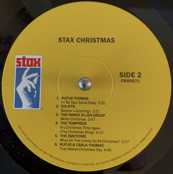 Various - Stax Christmas (LP, Comp)