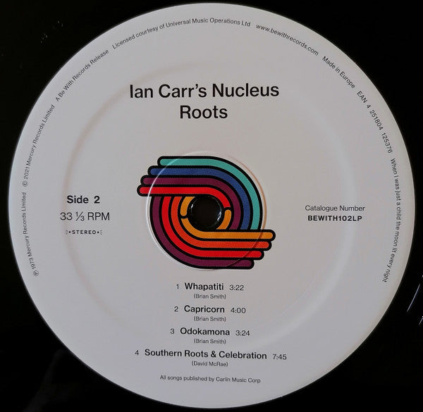 Ian Carr's Nucleus* - Roots (LP, Album, RE)