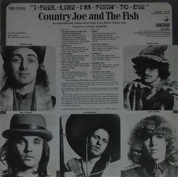 Country Joe And The Fish - I-Feel-Like-I'm-Fixin'-To-Die - CD