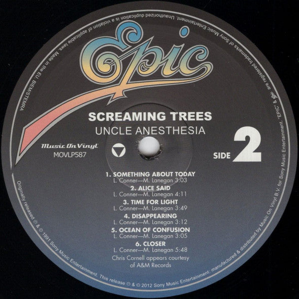 Screaming Trees - Uncle Anesthesia (LP, Album, RE, 180)